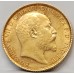 AUSTRALIA 1910 . HALF 1/2 SOVEREIGN . SYDNEY . GOLD